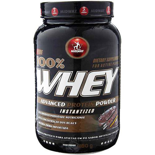 Suplemento Midwaylabs Whey Advanced Protein Powder (480g) - Chocolate