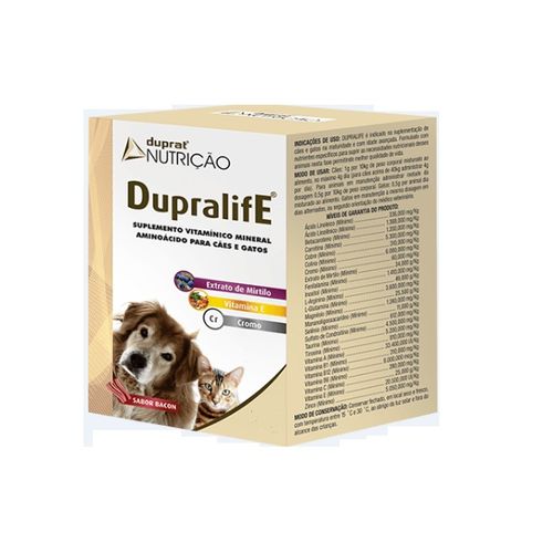 Suplemento Nutricional Duprat Dupralife para Cães e Gatos 30g
