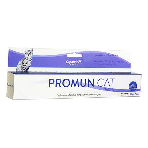 Suplemento Organnact Promun Cat Pasta 27ml