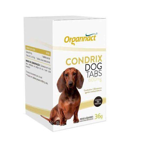 Suplemento para Cachorro Organnact Condrix Dog Tabs 600mg