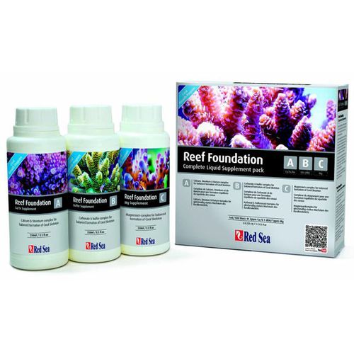 Suplemento Reef Foundation A/b/c Red Sea Pack 3