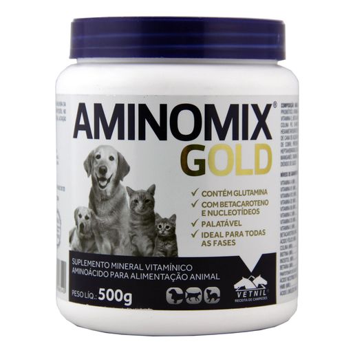 Suplemento Vetnil Aminomix Gold 500g
