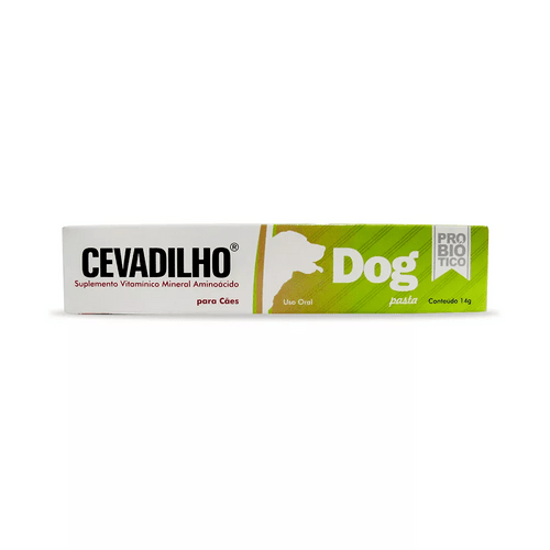 Suplemento Vitamínico Cevadilho Dog Pasta para Cães 14g