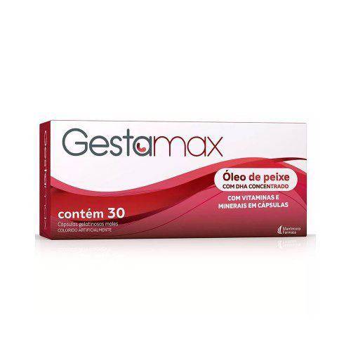 Suplemento Vitamínico Gestamax com 30 Cápsulas Gelatinosas