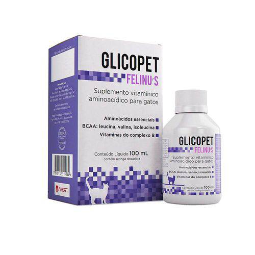 Suplemento Vitamínico Glicopet Felinus Avert