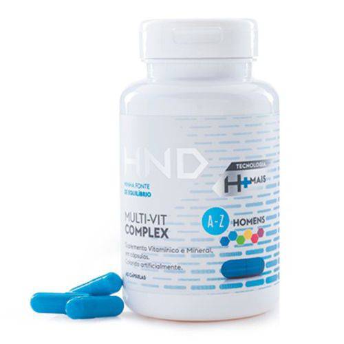 Suplemento Vitamínico HND Multi Vit Complex Homens 60 Caps