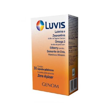 Suplemento Vitamínico Luvis S 30 Cápsulas Gelatinosas