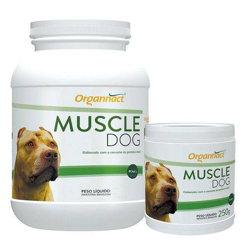 Suplemento Vitaminico Orgganact Muscle Dog 250g