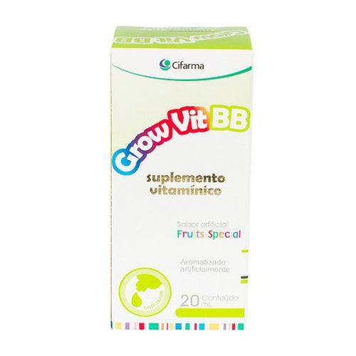 Suplemento Vitamnico Grow Vit Beb Gotas - 20ml