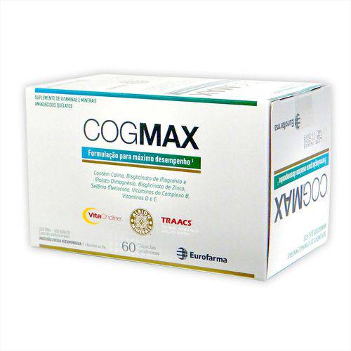 Suplemento Vitamnico-Mineral Cogmax 60 Cpsulas