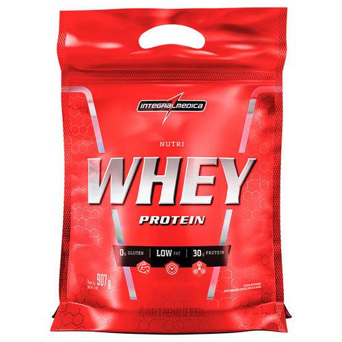Suplemento Whey Nutri Whey Protein Refil 907g Chocolate - Integralmedica