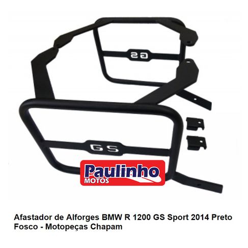 Suporte Alforge BMW R 1200 GS SPORT 2014 (chapam) Preto Fosco