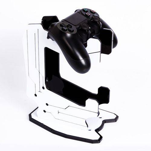 Suporte Controle Axor Acrílico Branco - PS4 Xbox
