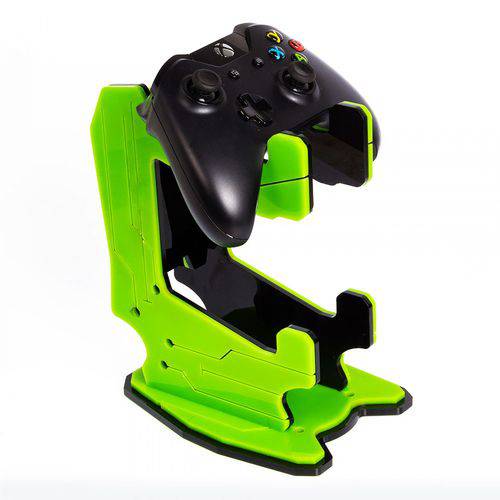 Suporte Controle Axor Acrílico Verde - Xbox , Ps4