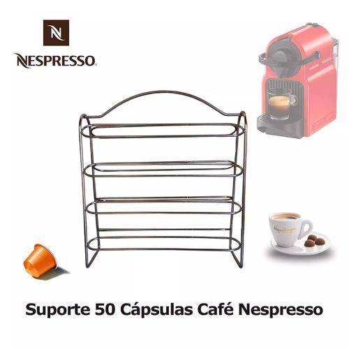 Suporte Porta 40 Cápsulas Cafe Nespresso Bancada Cappuccino
