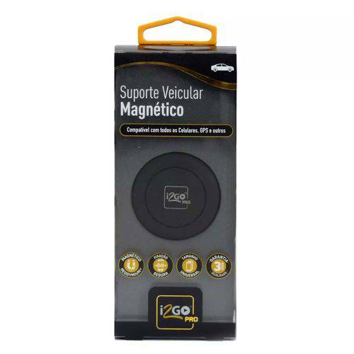 Suporte Veicular Magnetico Fixador de Celular - Gps Compativel com Todos Celulares Linha I2go Pro