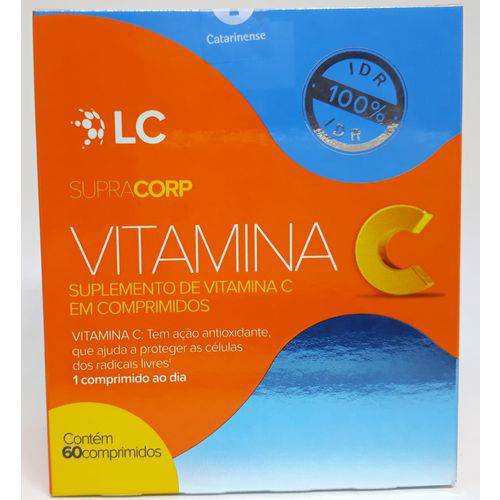 Supracorp Vitamina C com 60 Comprimidos