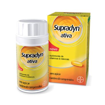 Supradyn Ativa Bayer 60 Comprimidos