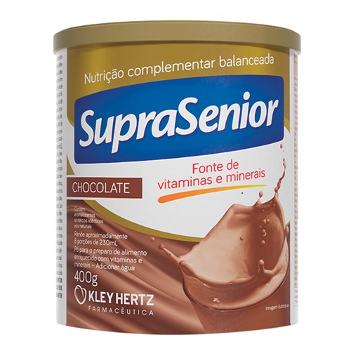 SupraSenior Chocolate Suplemento Alimentar 400g