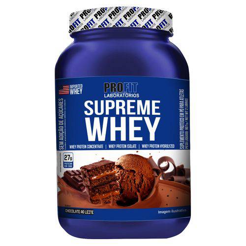 Supreme Whey Profit Chocolate ao Leite 900g - 3W - ISOLATE