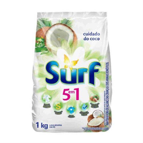 Surf Cuidado do Coco Detergente em Pó 1kg