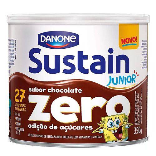 Sustain Junior Chocolate Zero Lata 350g
