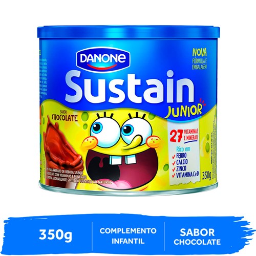 Sustain Junior Sabor Chocolate com 350g