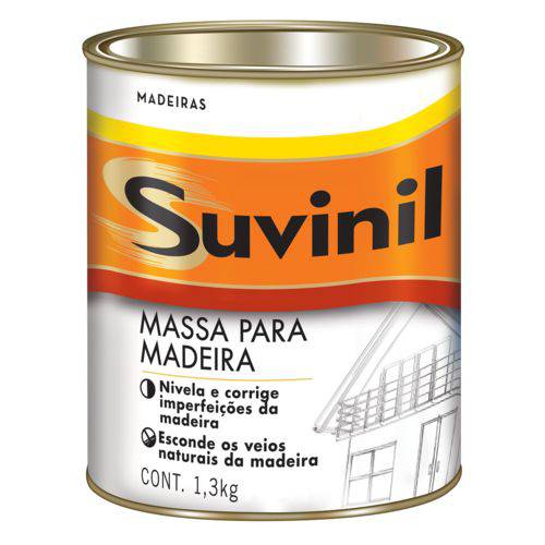 Suvinil Massa a Oleo para Madeira 0,9 Litro