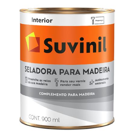 Suvinil Seladora para Madeira 0,9 Litro Transparente