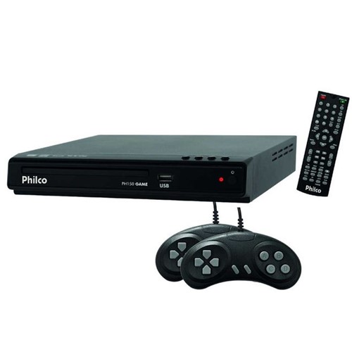 SV VCD Player Game com Entrada USB 2.0 Philco PH150 DIVERSOS