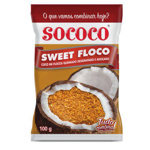 Sweet Floco Queimado Kit com 24 Unidades