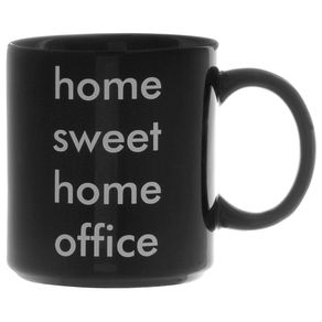 Sweet Home Office Caneca 270 Ml Preto/branco