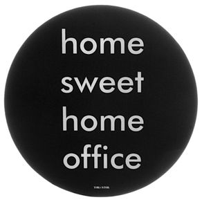 Sweet Home Office Mouse Pad Preto/branco