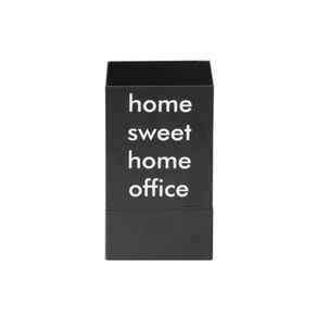 Sweet Home Office Pt. Lápis e Pt.clips Preto/branco