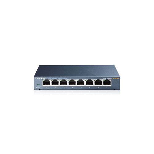 Switch 08 Portas TP-Link TL-SG108 Gigabit 10/100/1000Mbps
