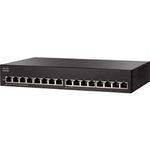 Switch 16p Cisco Sg110-16-na Gigabit 10/100/1000