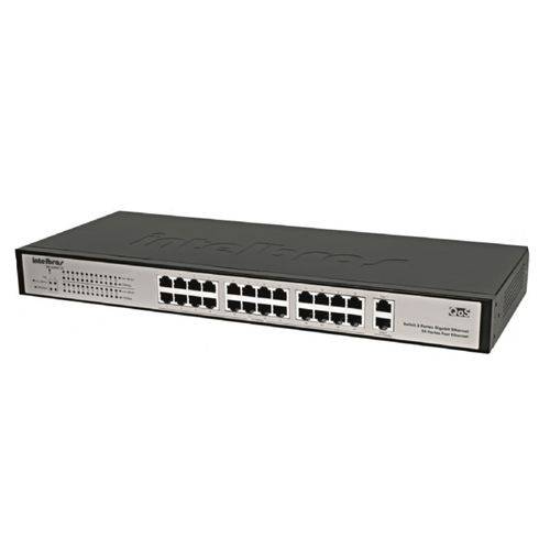 Switch 24 Portas Fast Ethernet Sg 2620 Qr Intelbras