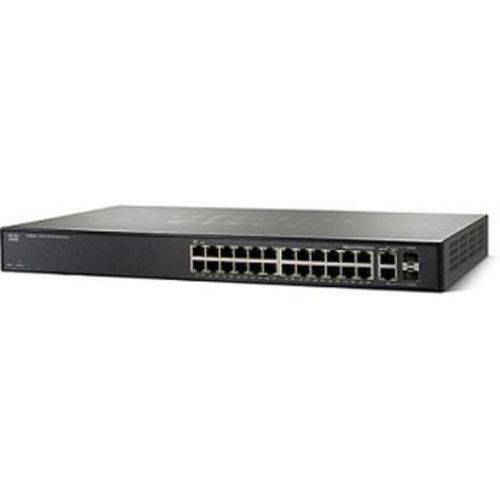Switch 24p Cisco Sf200 Slm224gt-na 24p 10/100 + 2 Sfp
