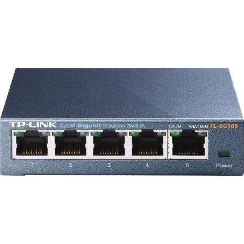 Switch 5 Portas Gigabit de Mesa 10/100/1000 Tl-SG105