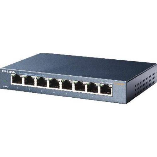 Switch 8 Portas Gigabit de Mesa 10/100/1000 Mbps Tl-sg108
