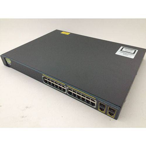 Switch Cisco 2960 WS-C2960-24PC-S-V06 24 Portas PoE