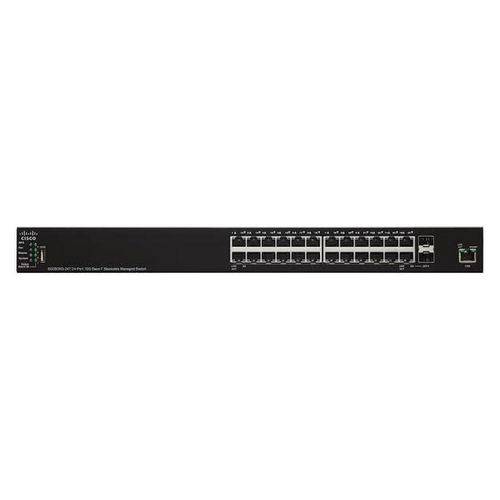 Switch Cisco SG350X-24MP 24-port Gigabit POE(SG350X-24MP-K9)