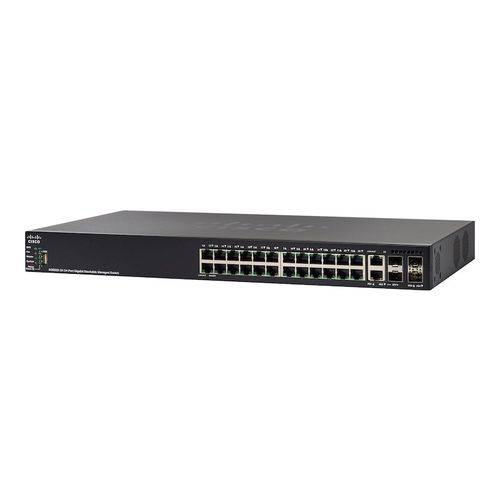 Switch Cisco SG550X 24 Portas (SG550X-24-K9-NA)