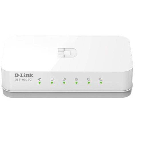 Switch D-Link DES-1005C - 5 Portas 10/100Mbps