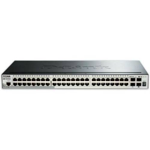 Switch D-link Dgs-1510 48 10/100/1000 2-sfp/2-sfp+ L2 Gerenciável (dgs-1510-52)