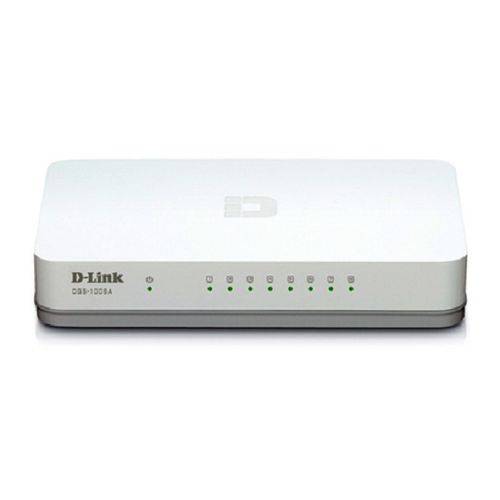Switch Dgs-1008a 10/100/1000mbps Ethernet Gigabit 8p D-link