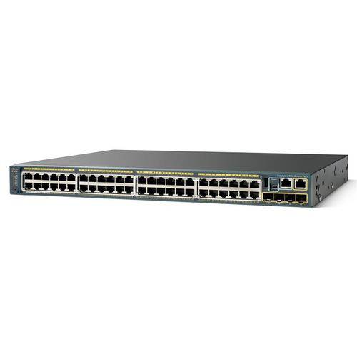Switch Gerenciável Cisco Catalyst 2960-X - 48 Portas 10/100/1000 Mbps