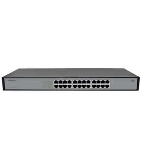 Switch Intelbras 4760034 SF2400 QR+ 24P Fast QOS Rack 10/100 MBP