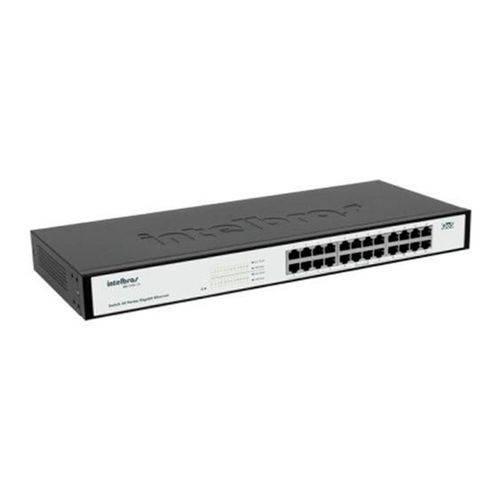 Switch Intelbras SG2400QR 24 Portas 10/100/1000 Mbps - 4005020