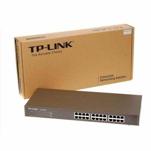 Switch Tp Link 24 Portas Tl-Sf1024 10 / 100 Mbps Rack